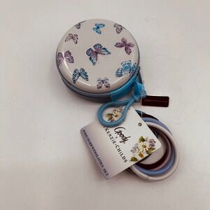 Goody x MacKenzie-Childs Purse Charm with Elastics 15ct Butterflies blue
